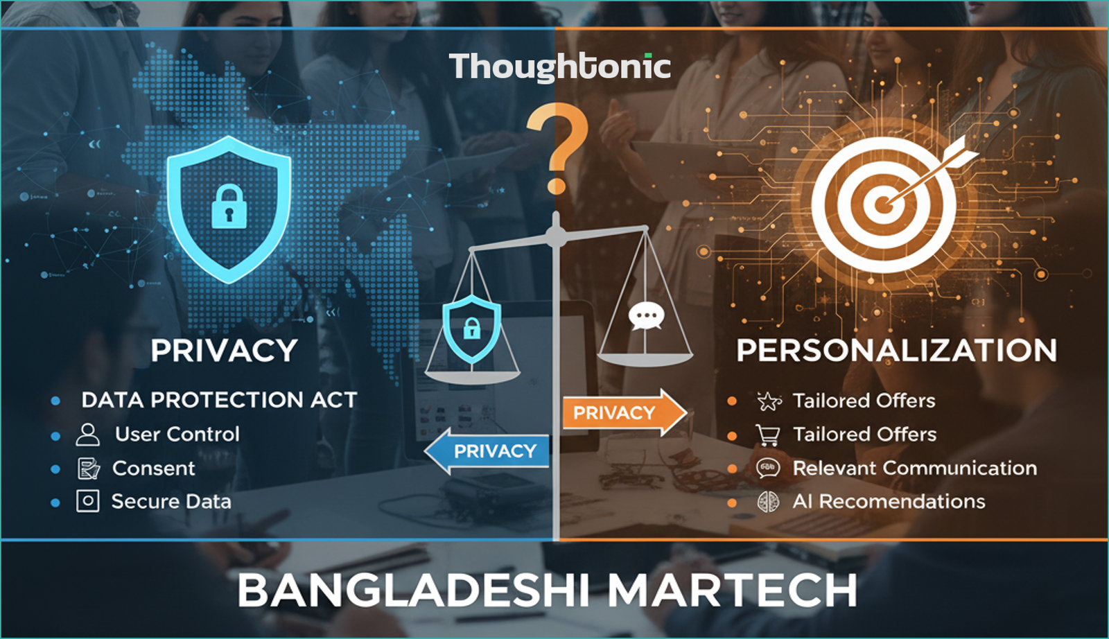 Privacy vs. Personalization Bangladesh, Martech trends Bangladesh 2025, Data Protection Act Bangladesh, Digital marketing Bangladesh statistics, Ethical marketing Bangladesh, First-party data strategy, Consumer data privacy Bangladesh, Personalization in marketing, Digital economy Bangladesh, Martech for startups Bangladesh