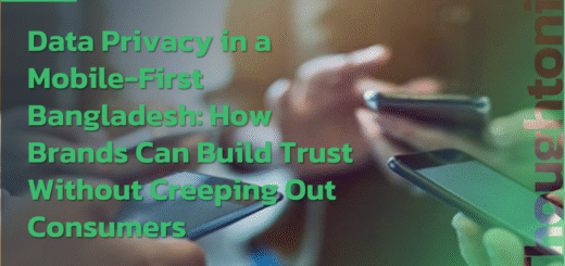 Bangladesh mobile user checking smartphone privacy settings showing data protection and consumer trust concepts. data privacy Bangladesh